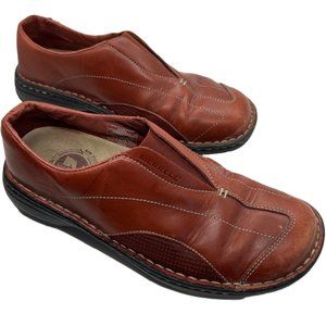 Merrell Tetra Flex Women's Leather Comfort Slip On Shoes, Size 7